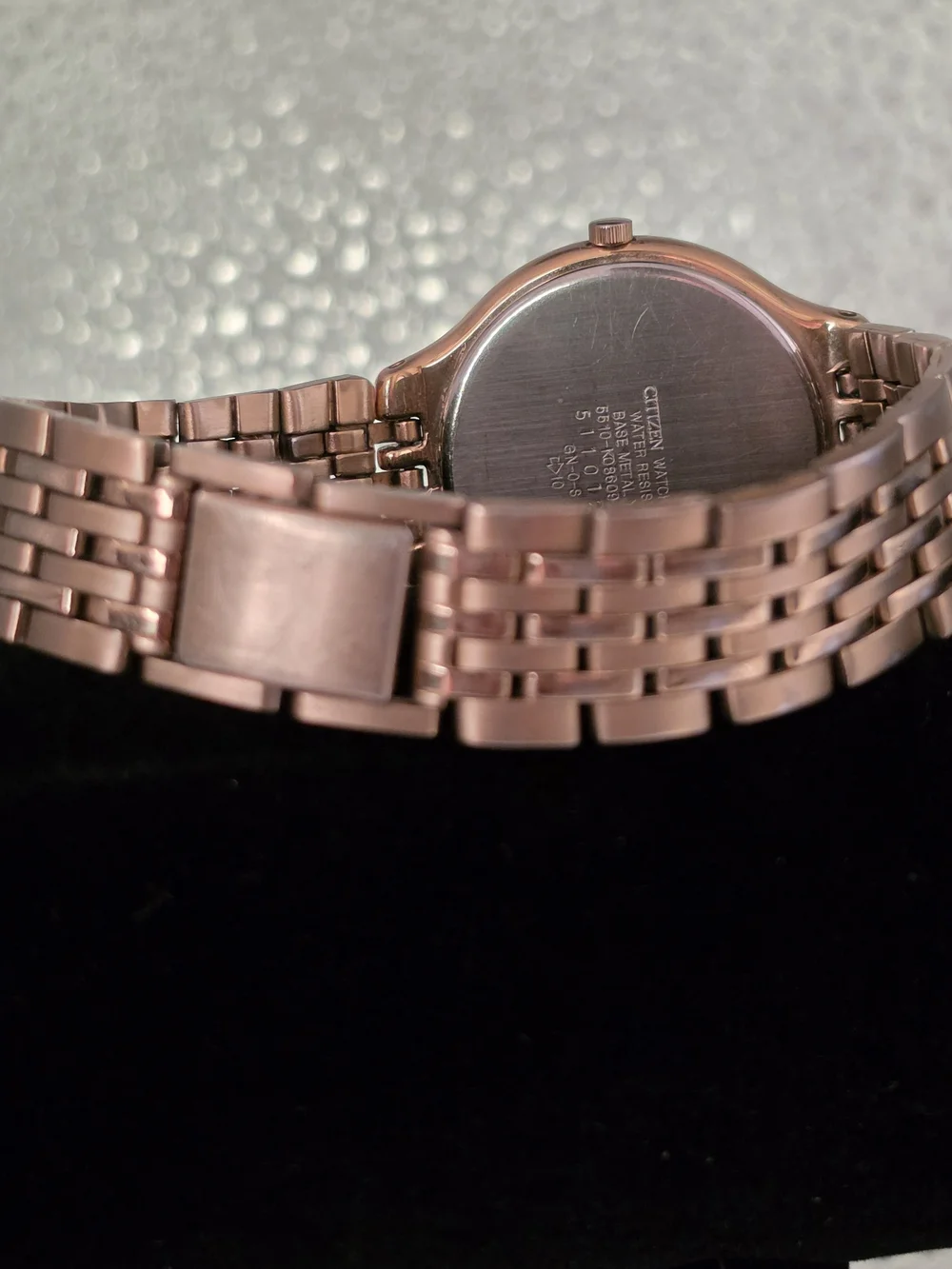 Citizen Gold-Tone Men's Quartz Watch with Black Dial